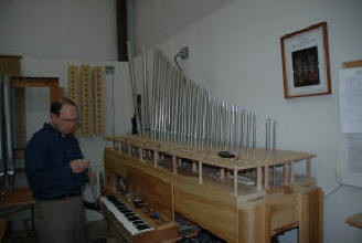 Jim Twyne, Cornel Zimmer Organ Builders